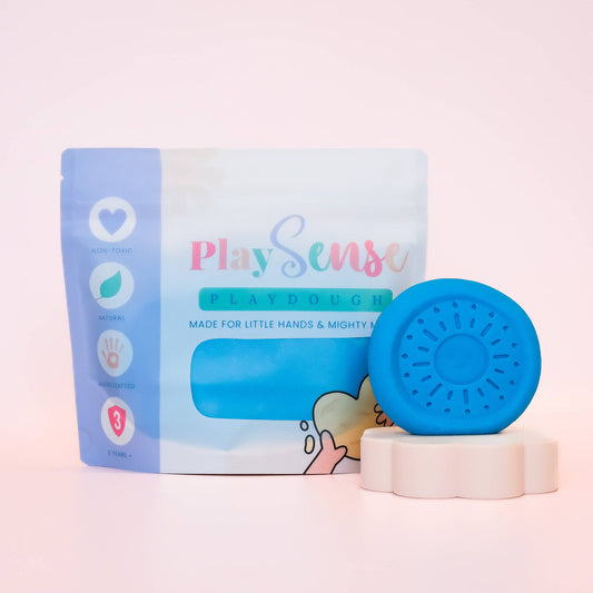 PLAY SENSE | PLAYDOUGH - BRIGHT BLUE (BLUE SLUSHIE SCENTED) 200G PACK by PLAY SENSE - The Playful Collective