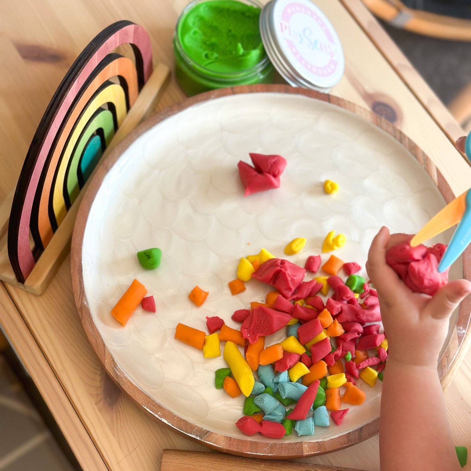 PLAY SENSE | PLAYDOUGH - BRIGHT ORANGE (ORANGE SCENTED) by PLAY SENSE - The Playful Collective