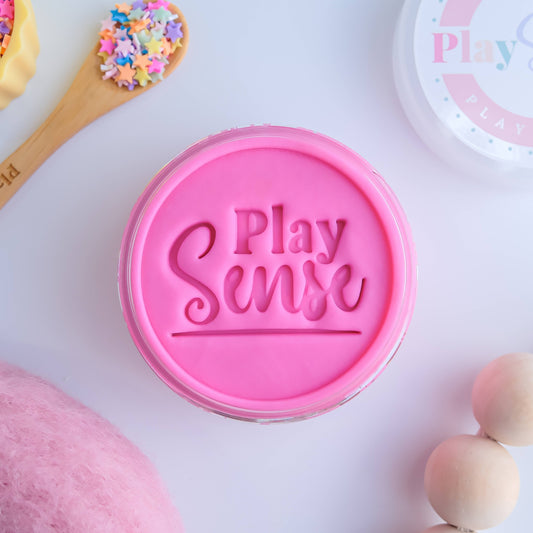 PLAY SENSE | PLAYDOUGH - BRIGHT PINK (RASPBERRY CANDY SCENTED) by PLAY SENSE - The Playful Collective