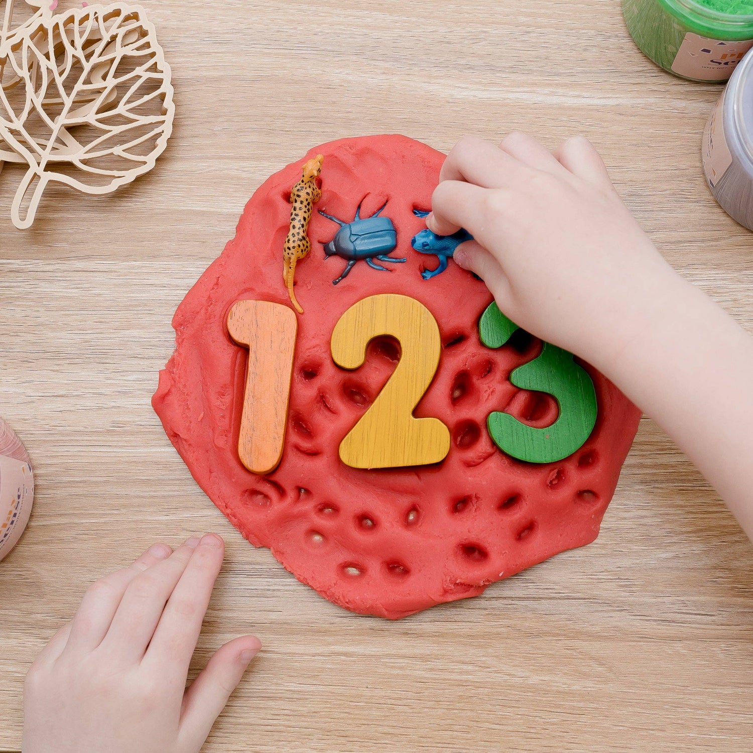 PLAY SENSE | PLAYDOUGH - BRIGHT RED (CHERRY SCENTED) by PLAY SENSE - The Playful Collective