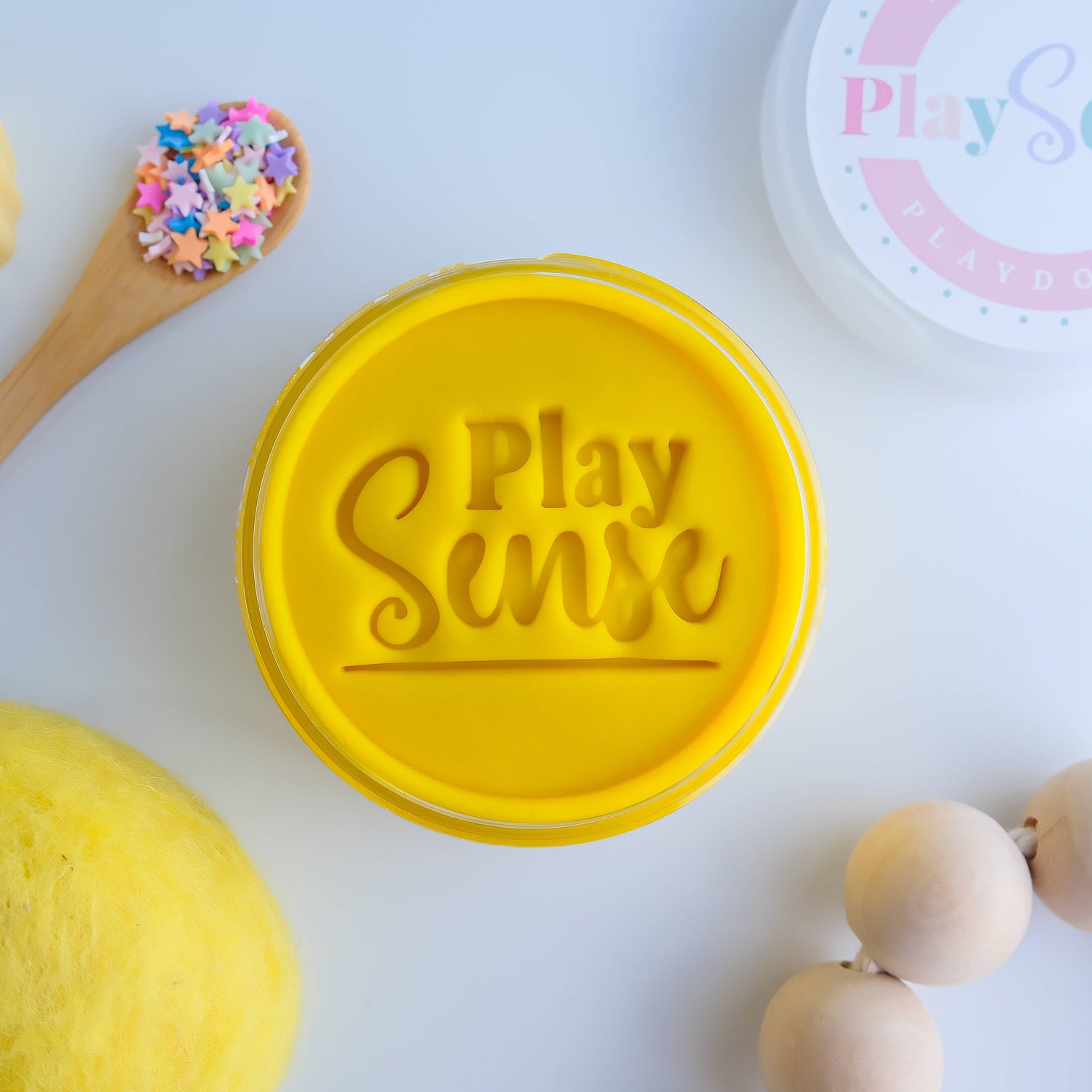 PLAY SENSE | PLAYDOUGH - BRIGHT YELLOW (PINEAPPLE SCENTED) by PLAY SENSE - The Playful Collective