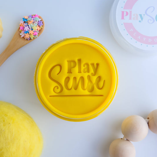 PLAY SENSE | PLAYDOUGH - BRIGHT YELLOW (PINEAPPLE SCENTED) by PLAY SENSE - The Playful Collective