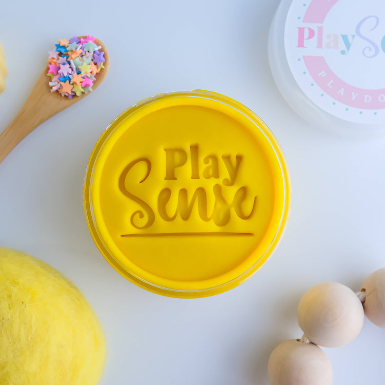 PLAY SENSE | PLAYDOUGH - BRIGHT YELLOW (PINEAPPLE SCENTED) by PLAY SENSE - The Playful Collective