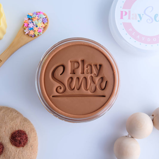 PLAY SENSE | PLAYDOUGH - BROWN (LAMINGTON SCENTED) by PLAY SENSE - The Playful Collective