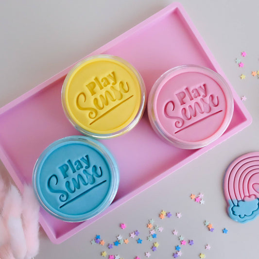 PLAY SENSE | PLAYDOUGH - PASTEL BLUE (TUTTI FRUITY SCENTED) by PLAY SENSE - The Playful Collective