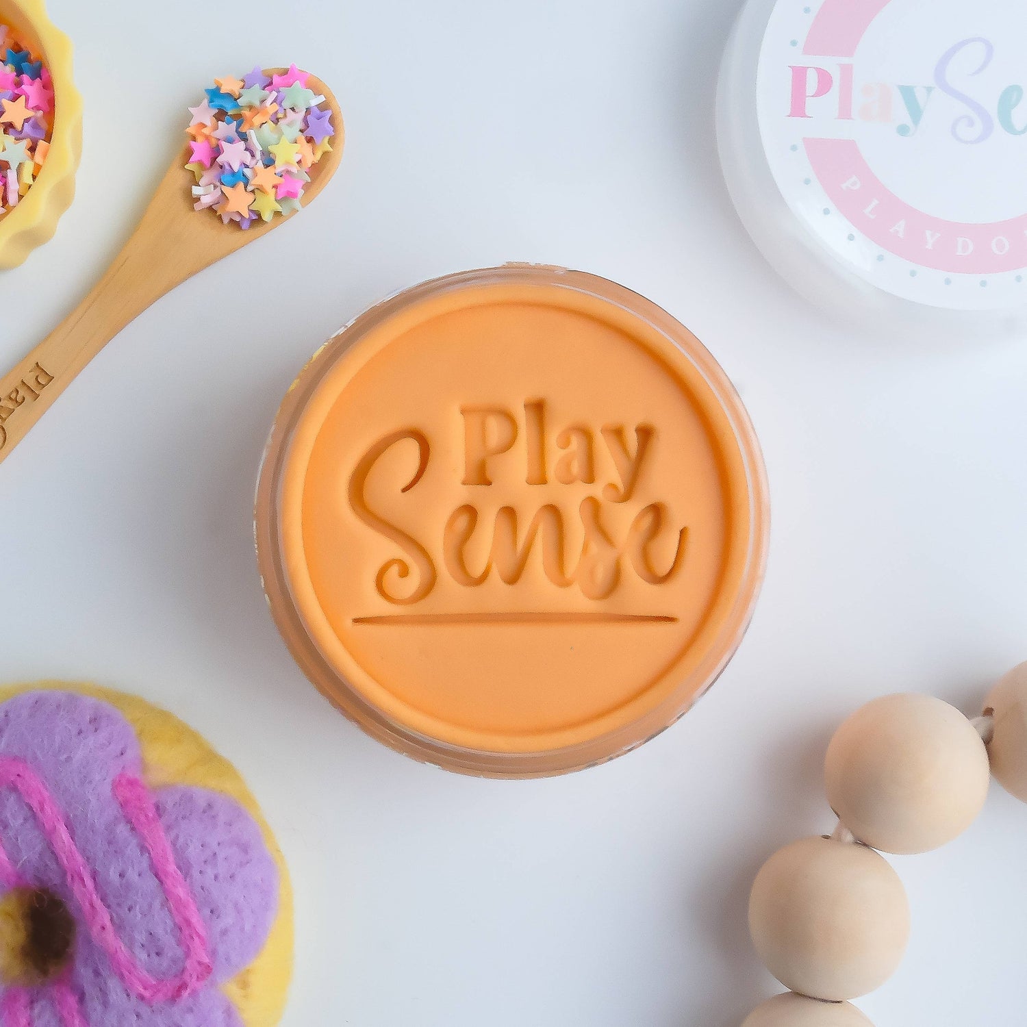 PLAY SENSE | PLAYDOUGH - PASTEL PEACH (FRUIT SALAD SCENTED) by PLAY SENSE - The Playful Collective