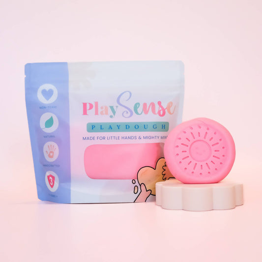 PLAY SENSE | PLAYDOUGH - PASTEL PINK (COTTON CANDY SCENTED) 200G PACK by PLAY SENSE - The Playful Collective