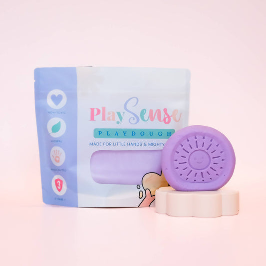 PLAY SENSE | PLAYDOUGH - PASTEL PURPLE (BUBBLE GUM SCENTED) 200G PACK by PLAY SENSE - The Playful Collective
