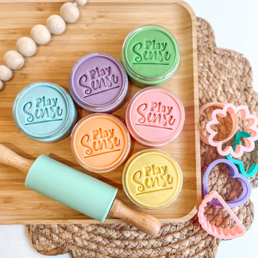 PLAY SENSE | PLAYDOUGH - PASTEL YELLOW (BANANA PADDLE POP SCENTED) by PLAY SENSE - The Playful Collective