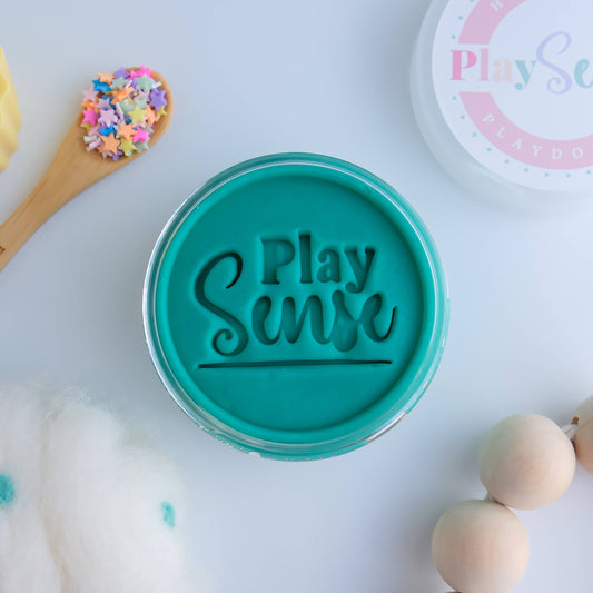 PLAY SENSE | PLAYDOUGH - TEAL (SOUR CANDY SCENTED) by PLAY SENSE - The Playful Collective