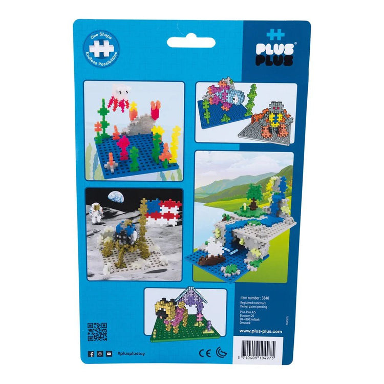 PLUS-PLUS | BASEPLATES - BLUE & GREY *PRE-ORDER* by PLUS-PLUS - The Playful Collective