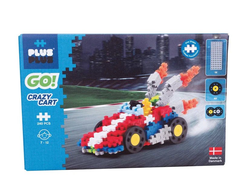 PLUS-PLUS | GO! CRAZY CART 240PC *PRE-ORDER* by PLUS-PLUS - The Playful Collective