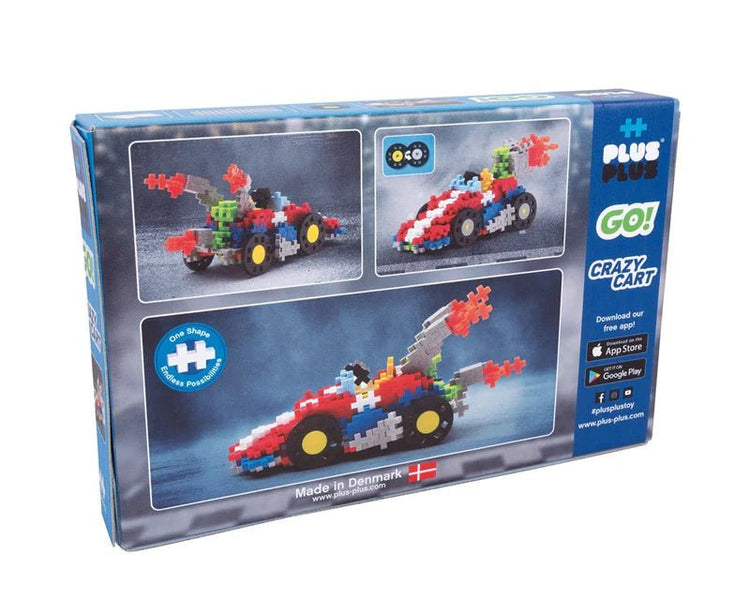 PLUS-PLUS | GO! CRAZY CART 240PC *PRE-ORDER* by PLUS-PLUS - The Playful Collective