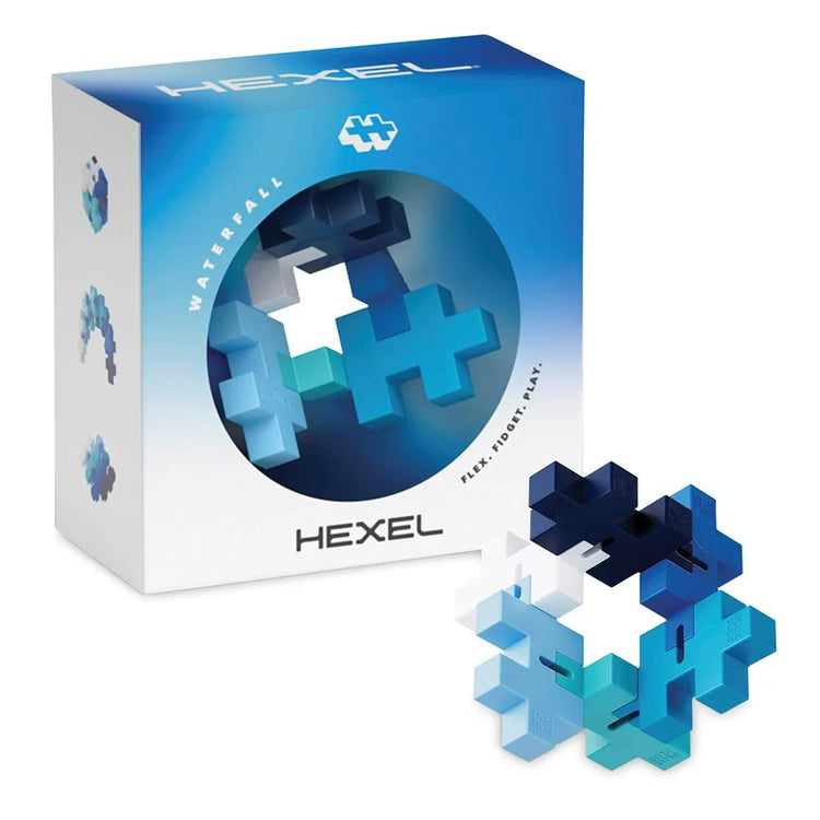 PLUS-PLUS | HEXEL FIDGET TOY - WATERFALL *PRE-ORDER* by PLUS-PLUS - The Playful Collective