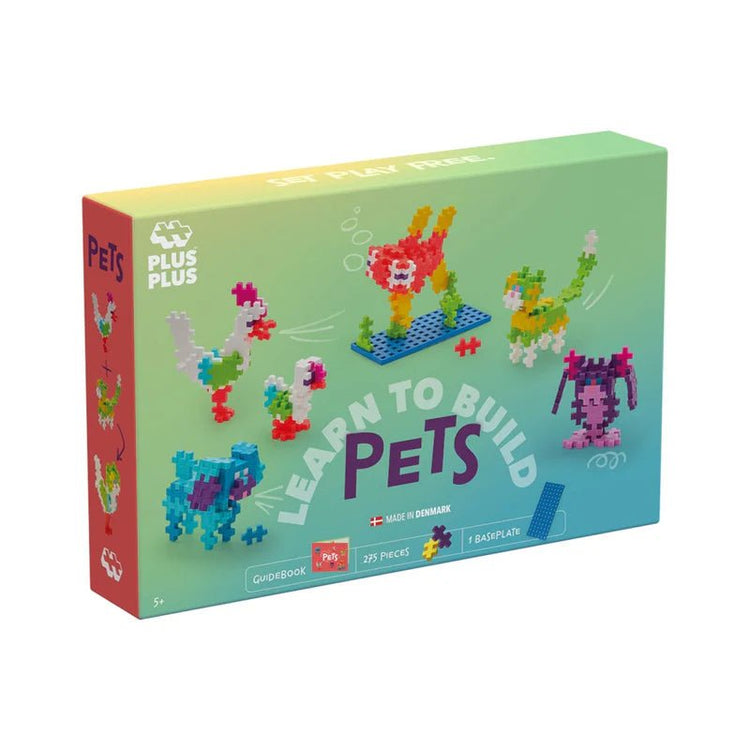 PLUS-PLUS | LEARN TO BUILD - PETS *PRE-ORDER* by PLUS-PLUS - The Playful Collective