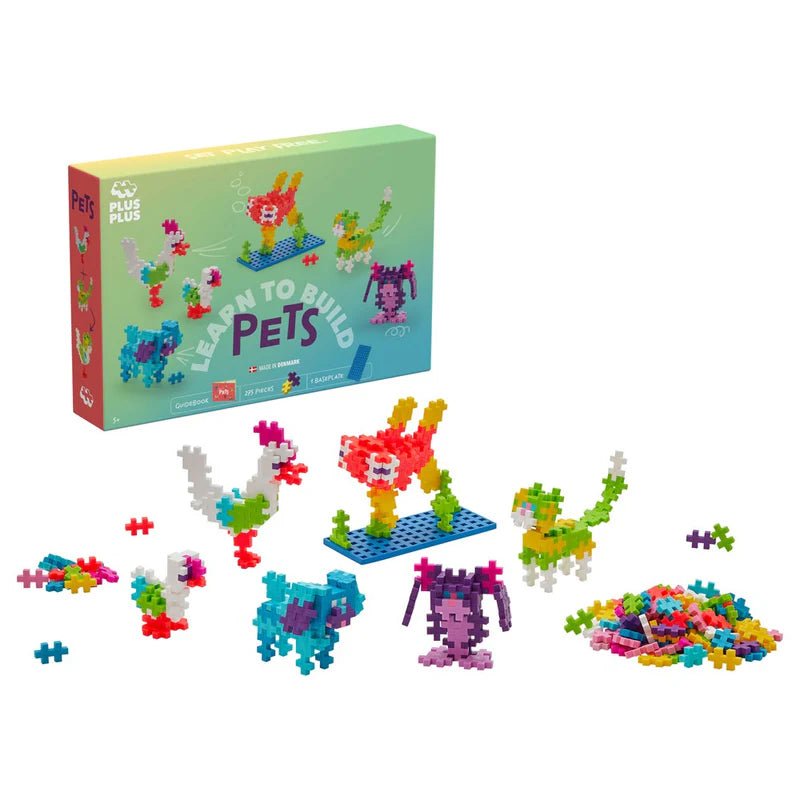 PLUS-PLUS | LEARN TO BUILD - PETS *PRE-ORDER* by PLUS-PLUS - The Playful Collective