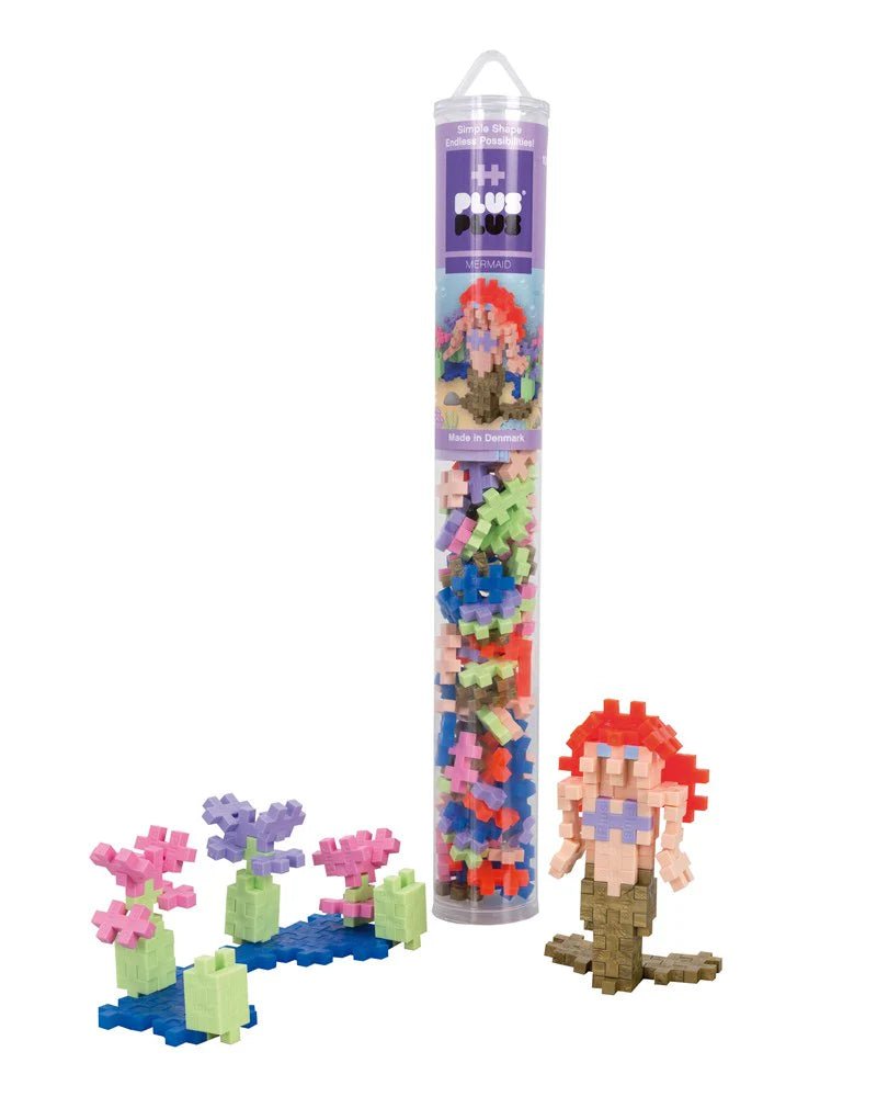 PLUS-PLUS | MERMAID - 100PC TUBE *PRE-ORDER* by PLUS-PLUS - The Playful Collective