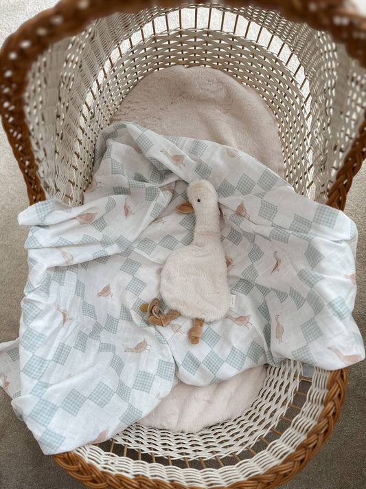 POP YA TOT | GOOSEY GANDER SWADDLE WRAP by POP YA TOT - The Playful Collective