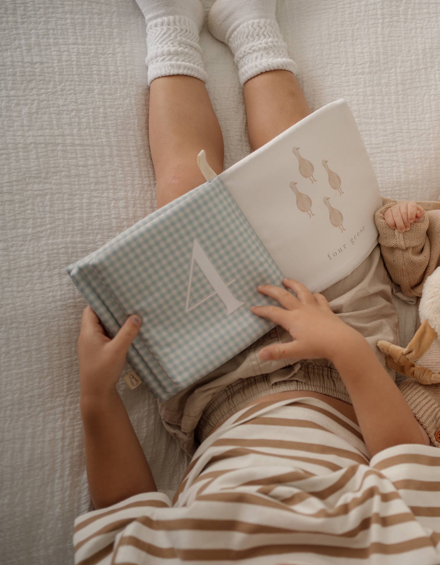 POP YA TOT | HOW MANY GEESE IN A GAGGLE CRINKLE BOOK by POP YA TOT - The Playful Collective