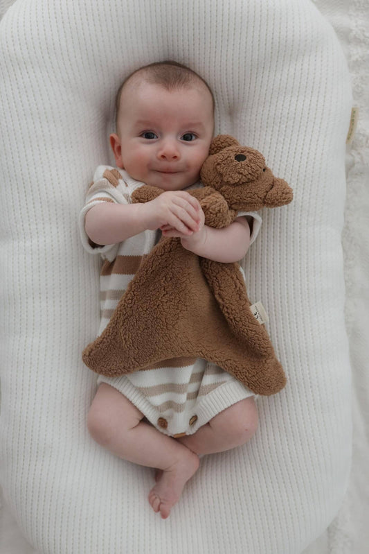 POP YA TOT | LITTLE TEDDY COMFORTER TOY by POP YA TOT - The Playful Collective