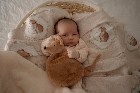POP YA TOT | SWEET SQUEAK SWADDLE WRAP by POP YA TOT - The Playful Collective