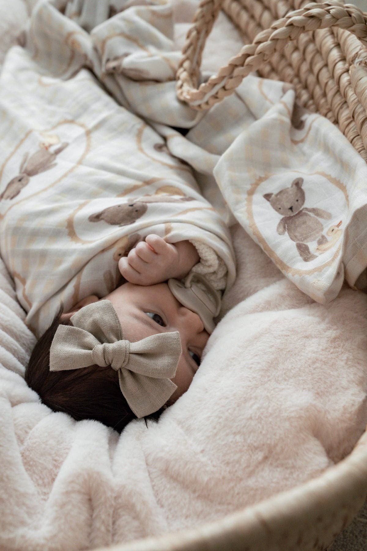 POP YA TOT | TED & DUCK SWADDLE WRAP by POP YA TOT - The Playful Collective