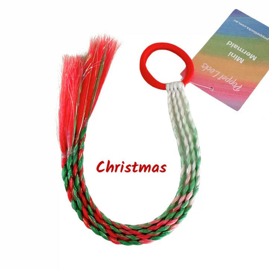 POPPET LOCKS | 12" MINI MERMAID PONYTAIL - CHRISTMAS *PRE - ORDER* by POPPET LOCKS - The Playful Collective