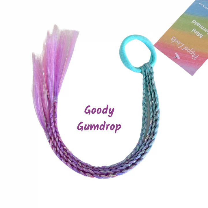 POPPET LOCKS | 12" MINI MERMAID PONYTAIL - GOODY GUMDROP by POPPET LOCKS - The Playful Collective