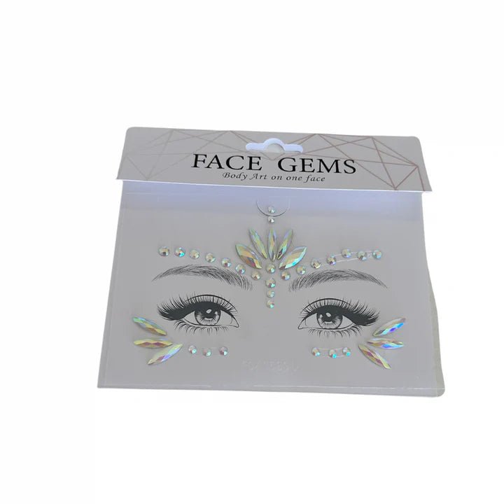 POPPET LOCKS | FACE GEMS - GLOW IN THE DARK by POPPET LOCKS - The Playful Collective