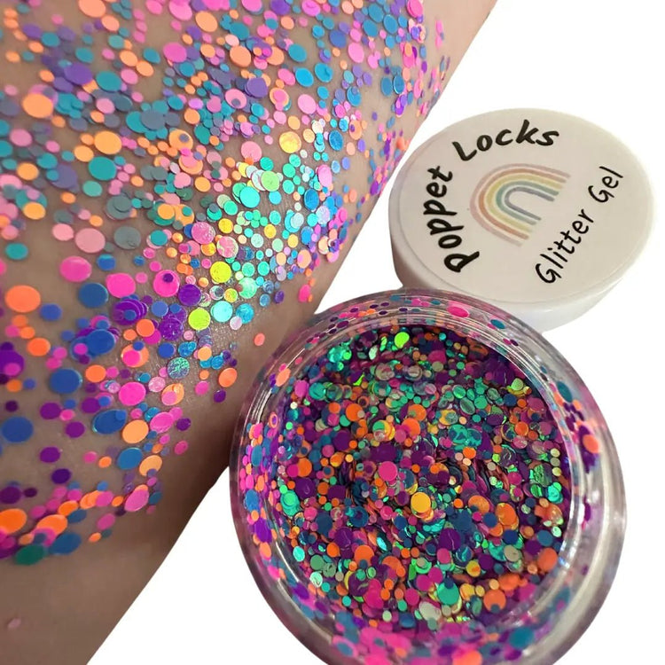 POPPET LOCKS | GLITTER GEL - HAIR FACE & BODY - CARNIVAL by POPPET LOCKS - The Playful Collective