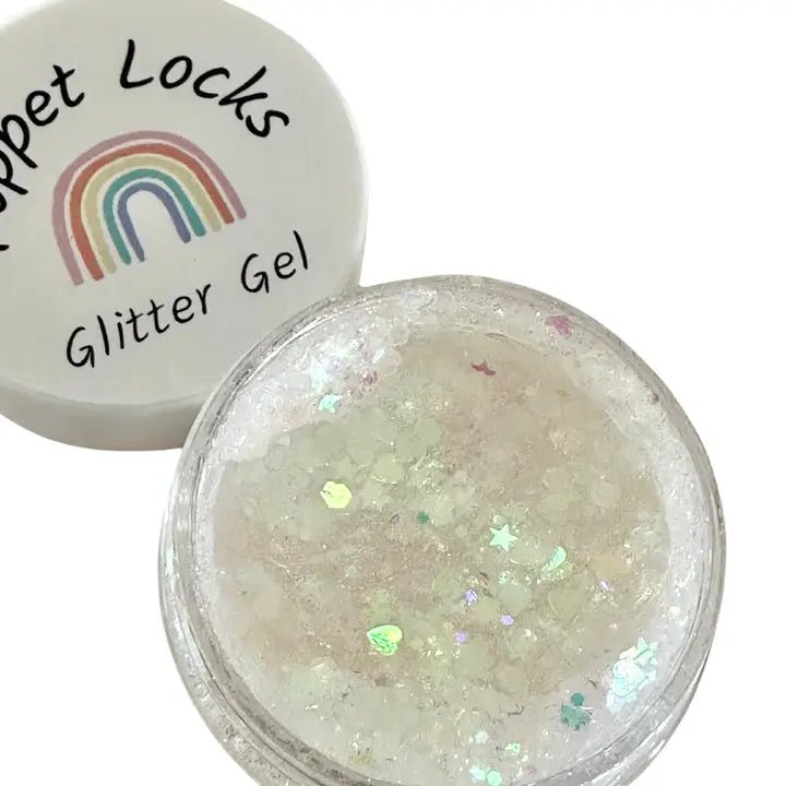 POPPET LOCKS | GLITTER GEL - HAIR FACE & BODY - IRIDESCENT by POPPET LOCKS - The Playful Collective