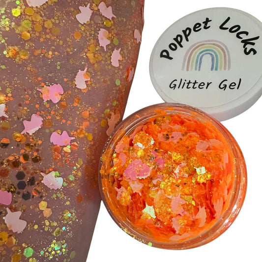 POPPET LOCKS | GLITTER GEL - HAIR FACE & BODY - UNICORN by POPPET LOCKS - The Playful Collective