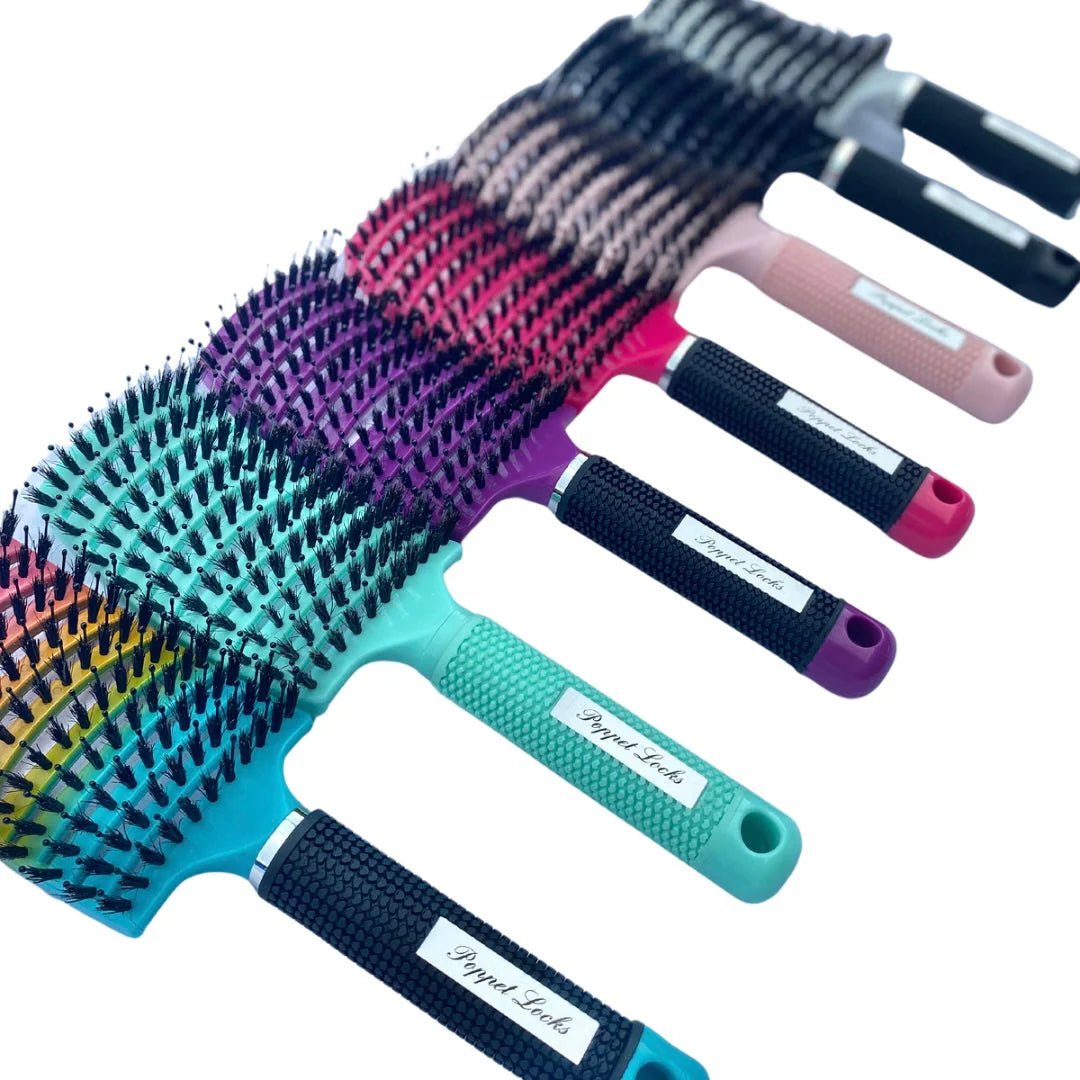 POPPET LOCKS | MAGIC HAIR BRUSH - PURPLE OMBRE by POPPET LOCKS - The Playful Collective