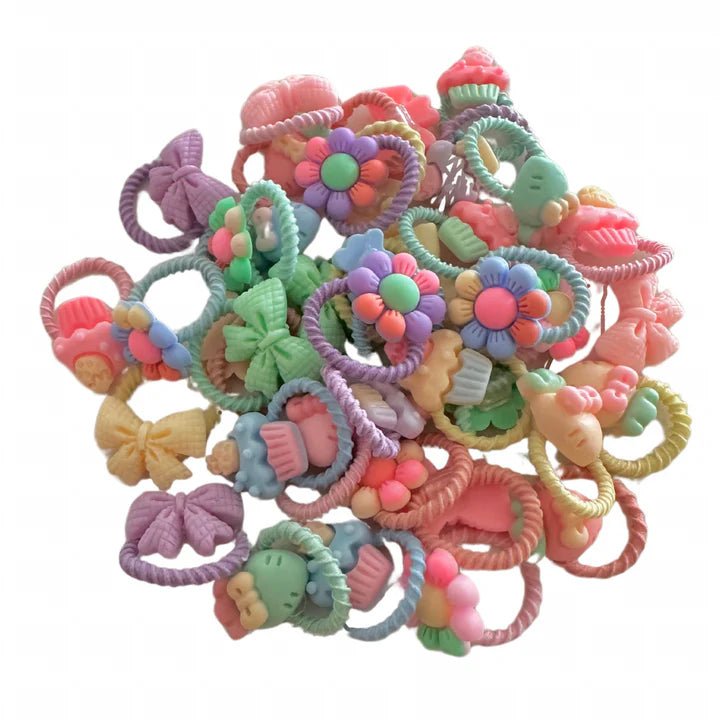 POPPET LOCKS | MINI CUTE HAIR TIES - PACK OF 30 by POPPET LOCKS - The Playful Collective