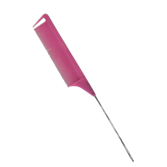 POPPET LOCKS | TAIL COMB METAL - LIGHT PINK by POPPET LOCKS - The Playful Collective