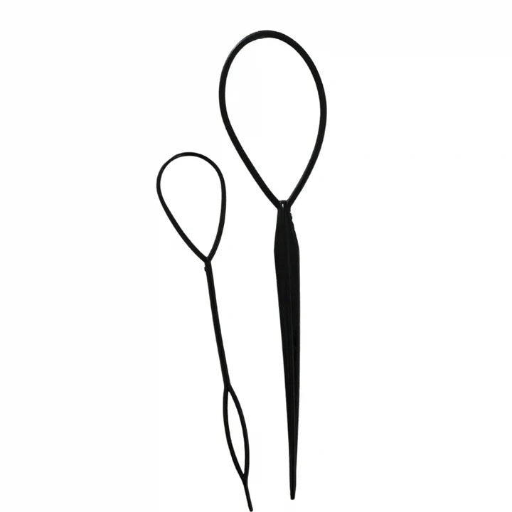 POPPET LOCKS | TOPSY TAIL HAIR TOOL SET - BLACK by POPPET LOCKS - The Playful Collective