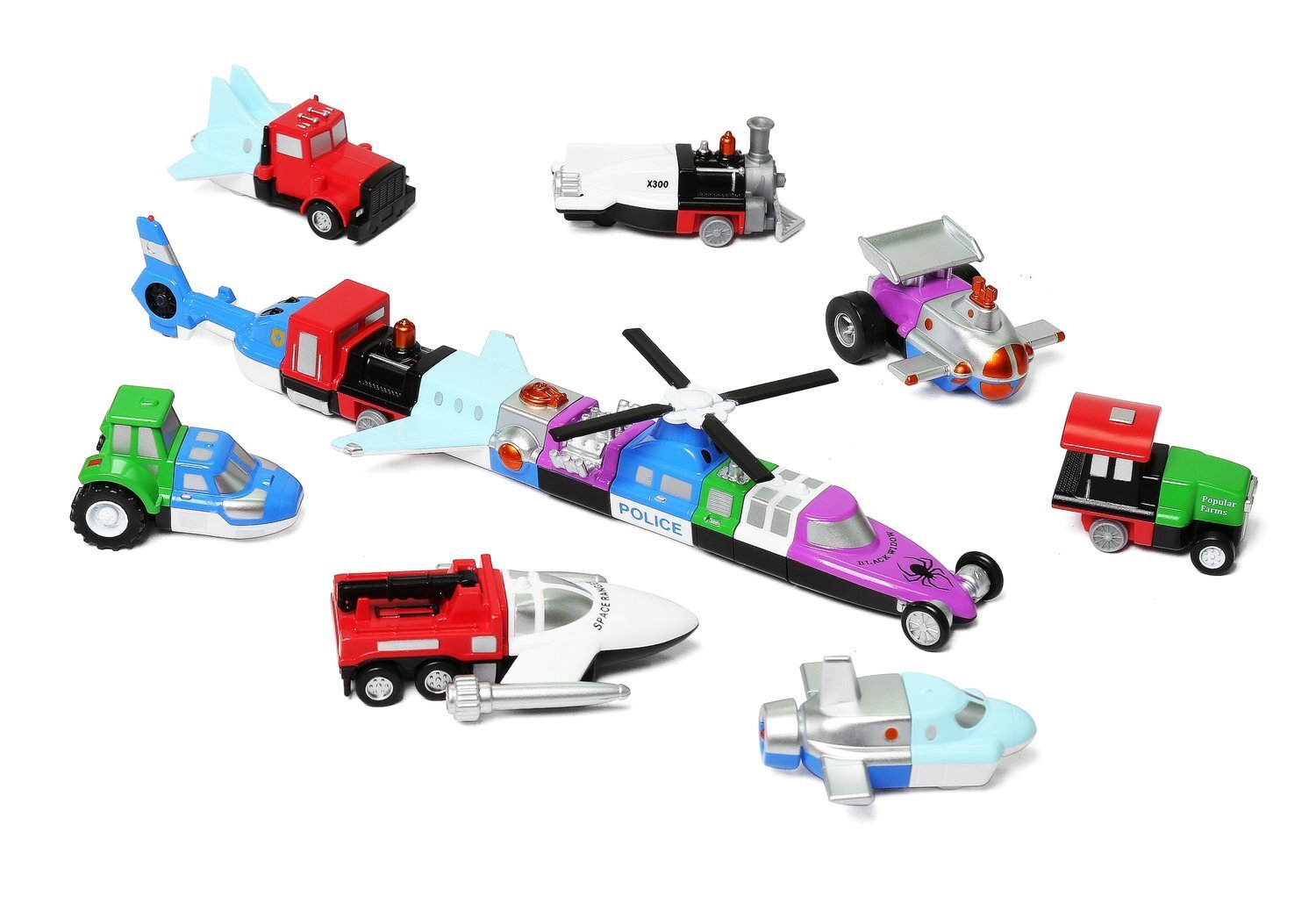 POPULAR PLAYTHINGS | MICRO MIX OR MATCH VEHICLES - DELUXE SET 2 by POPULAR PLAYTHINGS - The Playful Collective