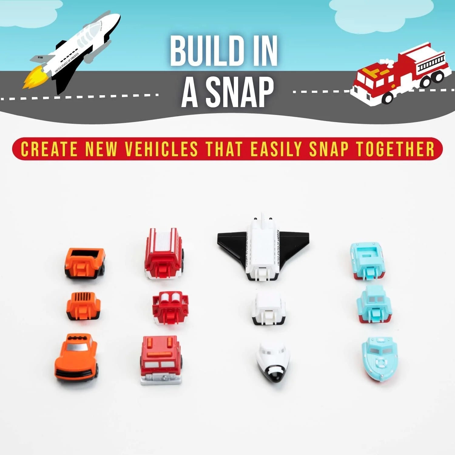 POPULAR PLAYTHINGS | MICRO MIX OR MATCH VEHICLES - SET 1 by POPULAR PLAYTHINGS - The Playful Collective