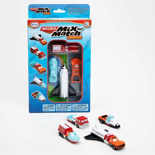 POPULAR PLAYTHINGS | MICRO MIX OR MATCH VEHICLES - SET 1 by POPULAR PLAYTHINGS - The Playful Collective