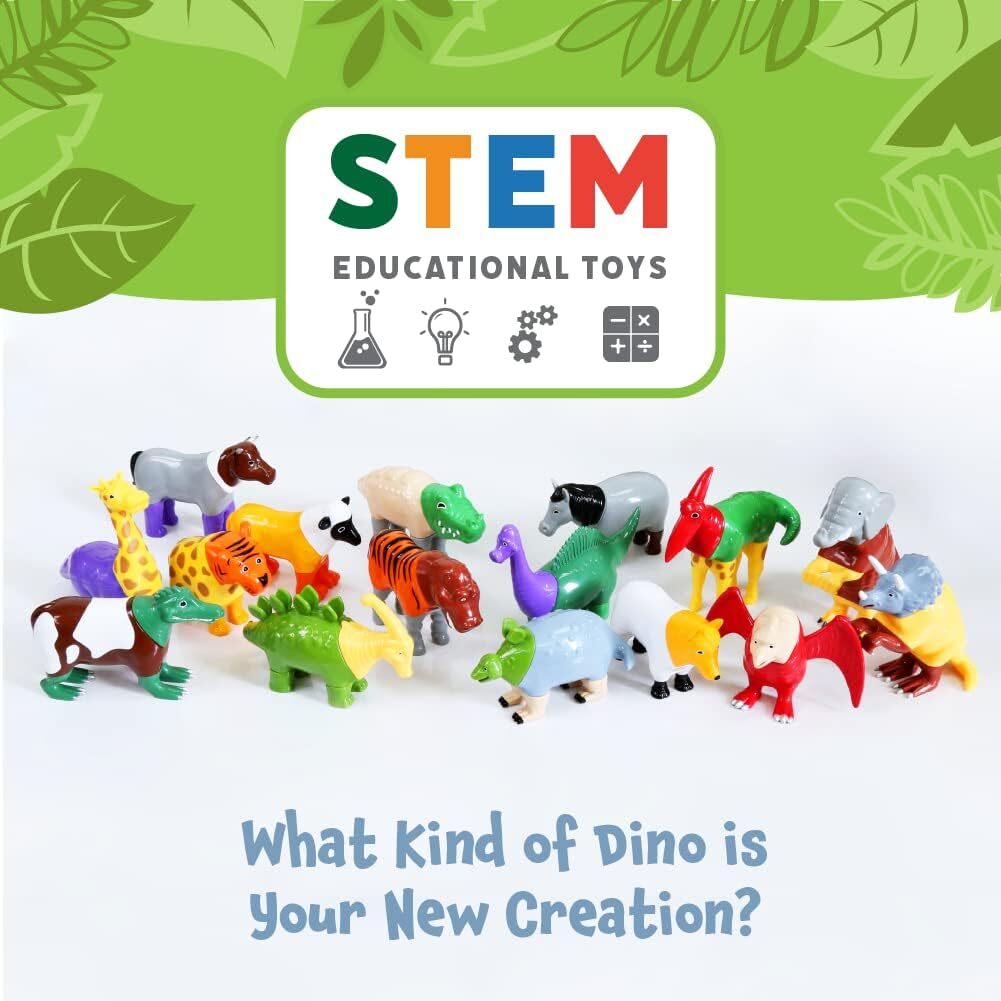 POPULAR PLAYTHINGS | MINI MAGNETIC MIX OR MATCH DINOSAURS - DELUXE by POPULAR PLAYTHINGS - The Playful Collective