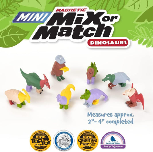 POPULAR PLAYTHINGS | MINI MAGNETIC MIX OR MATCH DINOSAURS - DELUXE by POPULAR PLAYTHINGS - The Playful Collective