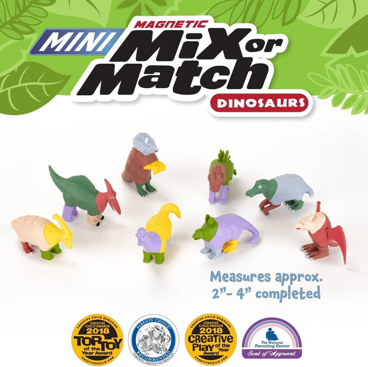 POPULAR PLAYTHINGS | MINI MAGNETIC MIX OR MATCH DINOSAURS - DELUXE by POPULAR PLAYTHINGS - The Playful Collective