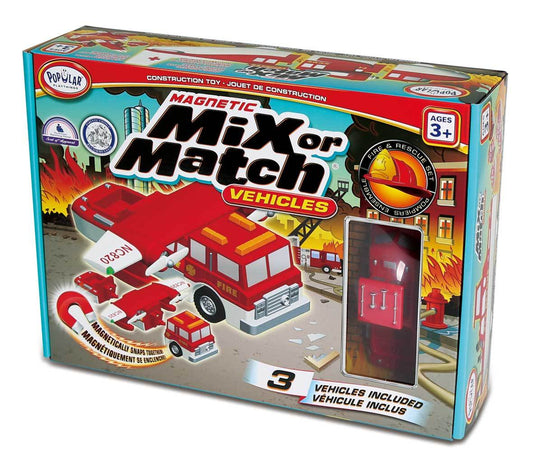 POPULAR PLAYTHINGS | MIX OR MATCH VEHICLES - FIRE & RESCUE by POPULAR PLAYTHINGS - The Playful Collective