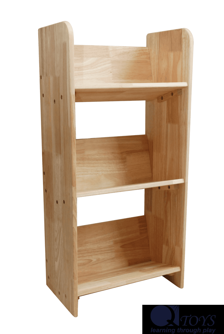 QTOYS | 3 TIER BOOKSHELF by QTOYS - The Playful Collective