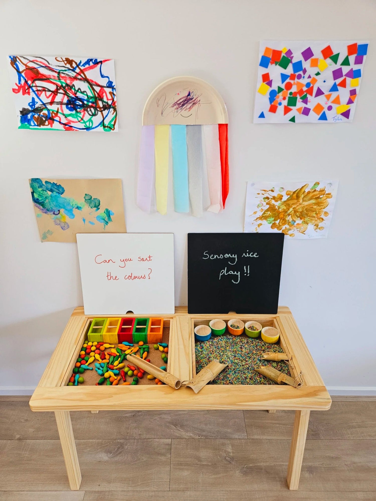 QTOYS | 4 - IN - 1 ACTIVITY TABLE by QTOYS - The Playful Collective