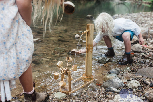 QTOYS | BAMBOO WATER MILL by QTOYS - The Playful Collective