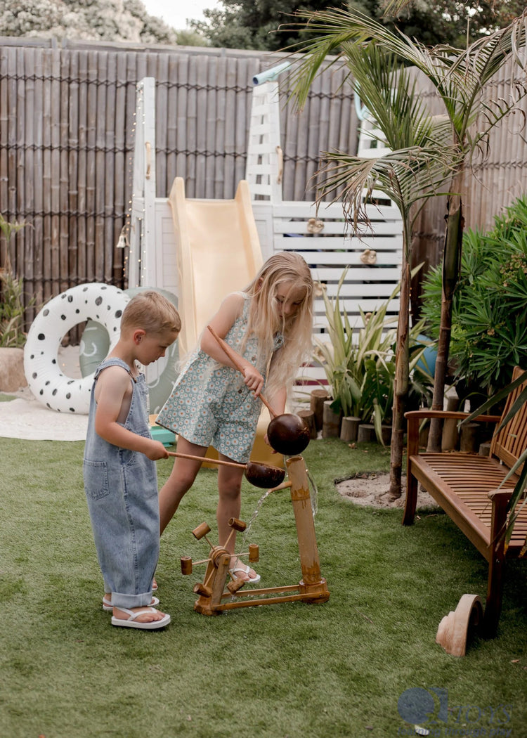 QTOYS | BAMBOO WATER MILL by QTOYS - The Playful Collective