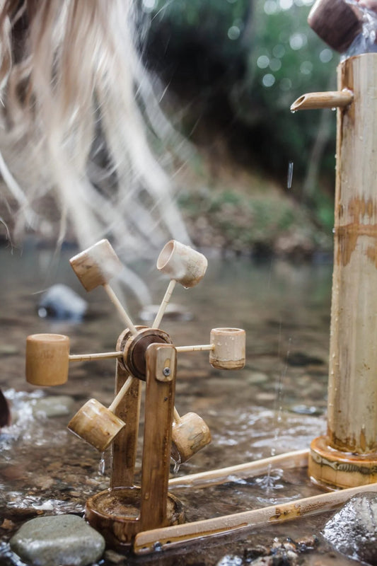 QTOYS | BAMBOO WATER MILL by QTOYS - The Playful Collective