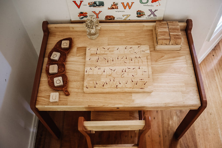 QTOYS | CHILD STUDY DESK AND CHAIR SET by QTOYS - The Playful Collective