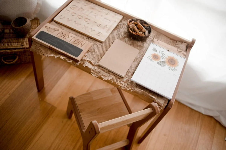 QTOYS | CHILD STUDY DESK AND CHAIR SET by QTOYS - The Playful Collective